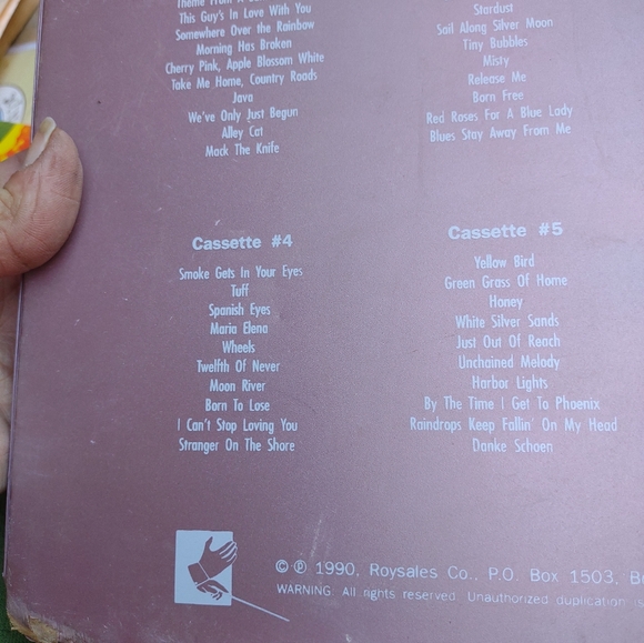 Easy listening 50s 60s cassette tapes set - Picture 4 of 10